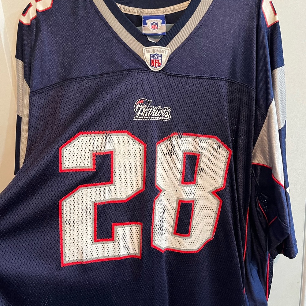 NFL Reebok Patriots Navy Jersey